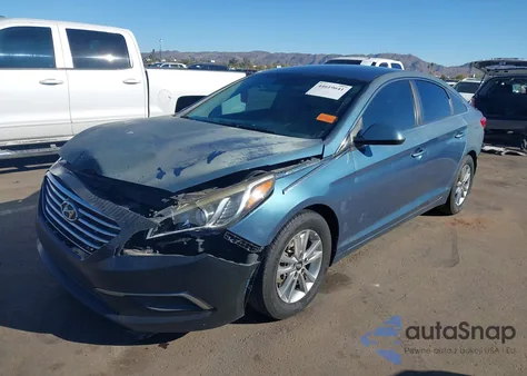 2016 Hyundai Sonata из США, поврежденный, VIN 5NPE24AF7GH393115